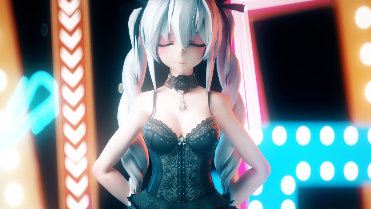 【MMD】弱音-HandClap